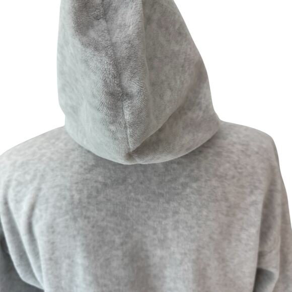 NFL Jacksonville Jaguars Sweatshirt Womens Small Gray Terry Velour Hoodie - Picture 7 of 13